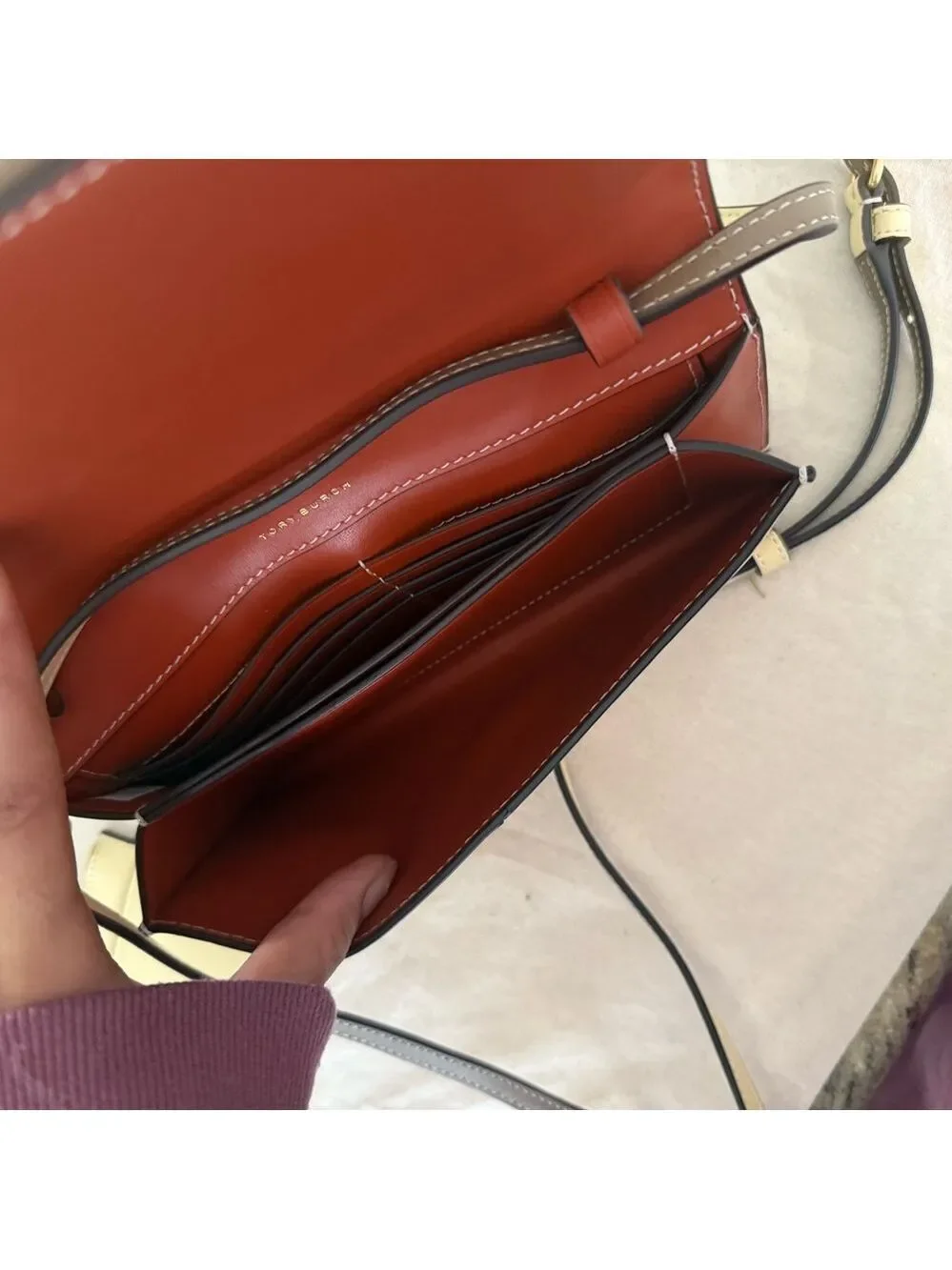 NWT!!Tory Burch McGraw wallet crossbody with zip cardholder